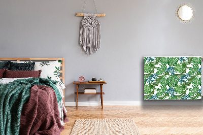 Dekorative Heizkörperabdeckung Monstera