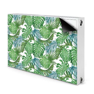 Dekorative Heizkörperabdeckung Monstera