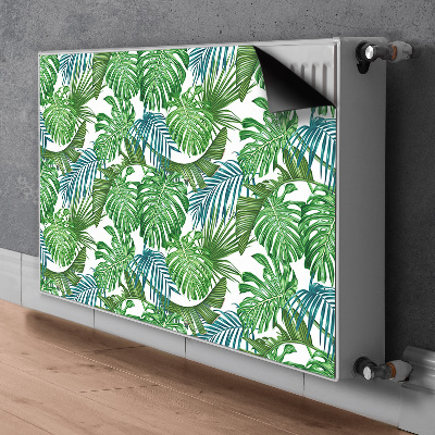 Dekorative Heizkörperabdeckung Monstera