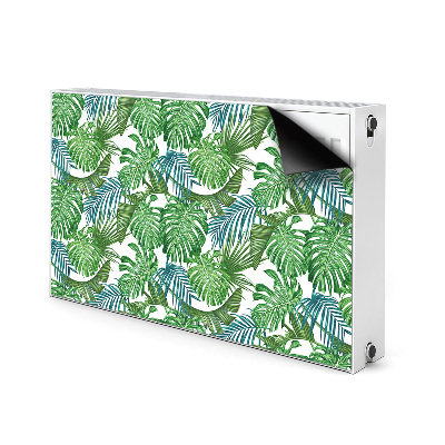 Dekorative Heizkörperabdeckung Monstera