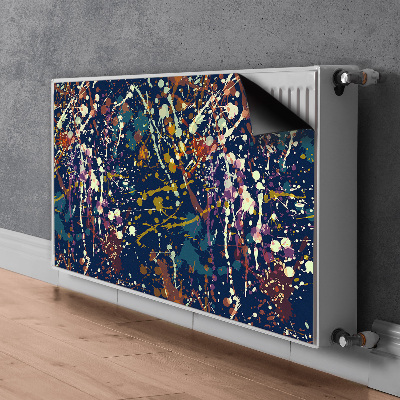 Magnet Heizkörperverkleidung Aquarellflecken