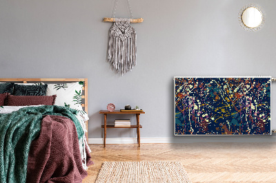 Magnet Heizkörperverkleidung Aquarellflecken