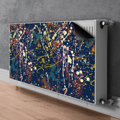 Magnet Heizkörperverkleidung Aquarellflecken