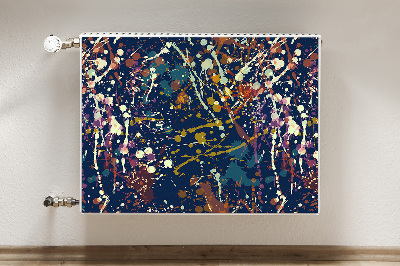 Magnet Heizkörperverkleidung Aquarellflecken
