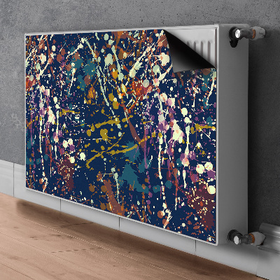 Magnet Heizkörperverkleidung Aquarellflecken