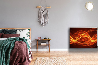 Magnet Heizkörperverkleidung Rote flamme
