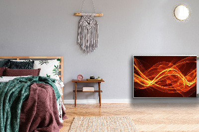 Magnet Heizkörperverkleidung Rote flamme