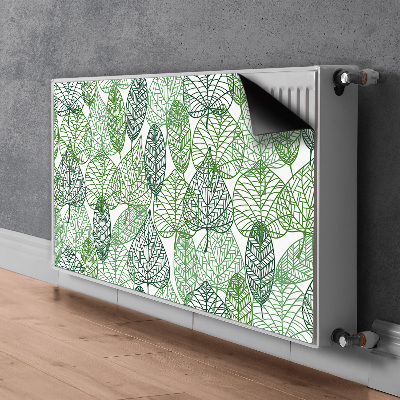 Heizkörperverkleidung magnet Waldblätter