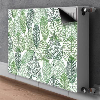 Heizkörperverkleidung magnet Waldblätter
