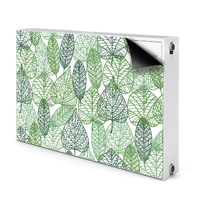 Heizkörperverkleidung magnet Waldblätter