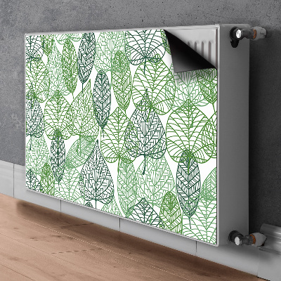 Heizkörperverkleidung magnet Waldblätter