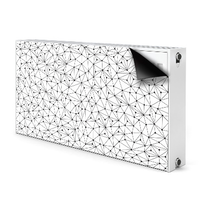 Magnet Heizkörperverkleidung Dreiecke von punkten