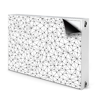 Magnet Heizkörperverkleidung Dreiecke von punkten