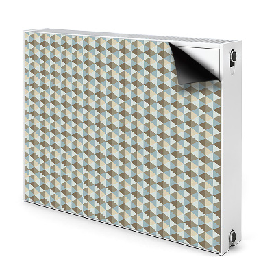 Dekorativer Heizkörpermagnet Retro-illusion