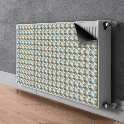 Dekorativer Heizkörpermagnet Retro-illusion