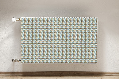 Dekorativer Heizkörpermagnet Retro-illusion