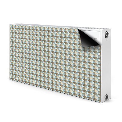 Dekorativer Heizkörpermagnet Retro-illusion