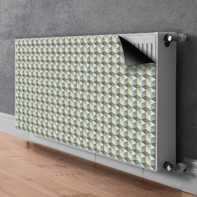 Dekorativer Heizkörpermagnet Retro-illusion