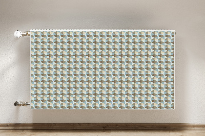 Dekorativer Heizkörpermagnet Retro-illusion