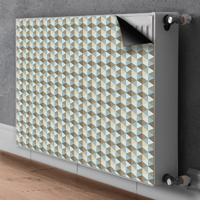Dekorativer Heizkörpermagnet Retro-illusion