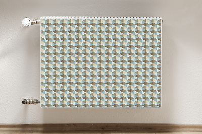 Dekorativer Heizkörpermagnet Retro-illusion