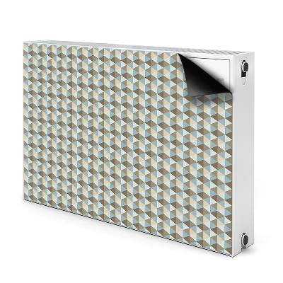 Dekorativer Heizkörpermagnet Retro-illusion