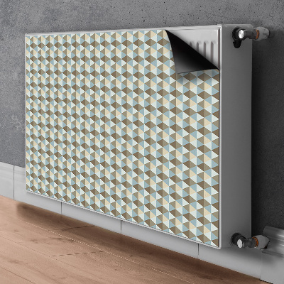 Dekorativer Heizkörpermagnet Retro-illusion