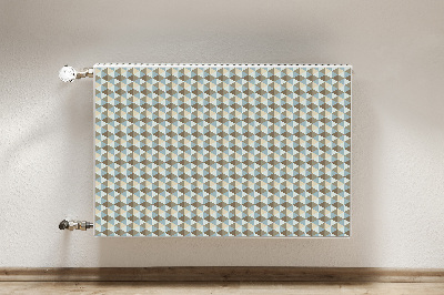 Dekorativer Heizkörpermagnet Retro-illusion