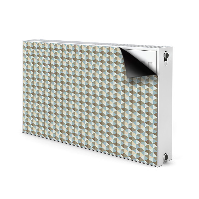 Dekorativer Heizkörpermagnet Retro-illusion