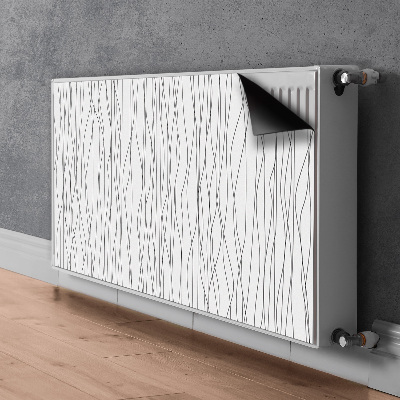 Magnet Heizkörperverkleidung Chaotische linien