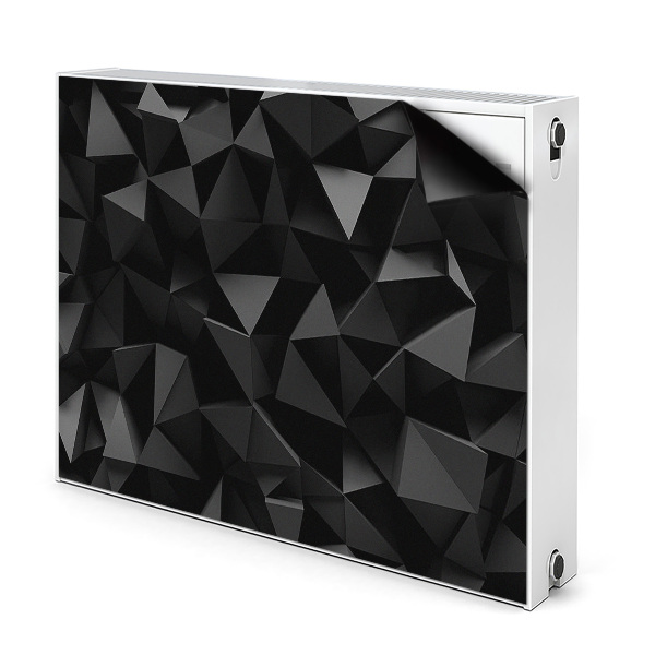 Magnet Heizkörperverkleidung Schwarze abstraktion