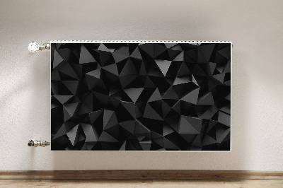Magnet Heizkörperverkleidung Schwarze abstraktion