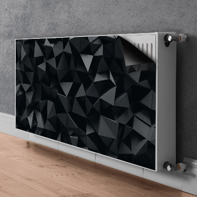 Magnet Heizkörperverkleidung Schwarze abstraktion