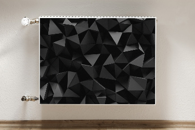 Magnet Heizkörperverkleidung Schwarze abstraktion