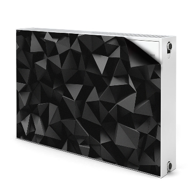 Magnet Heizkörperverkleidung Schwarze abstraktion
