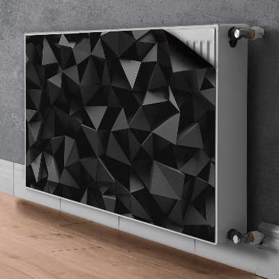 Magnet Heizkörperverkleidung Schwarze abstraktion