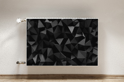 Magnet Heizkörperverkleidung Schwarze abstraktion