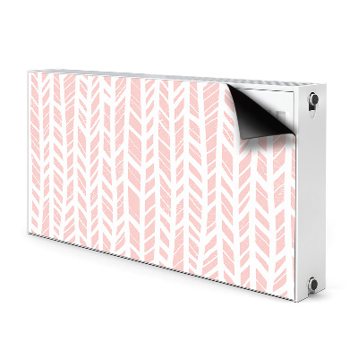 Magnet Heizkörperverkleidung Rosa fischgräten