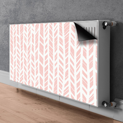 Magnet Heizkörperverkleidung Rosa fischgräten