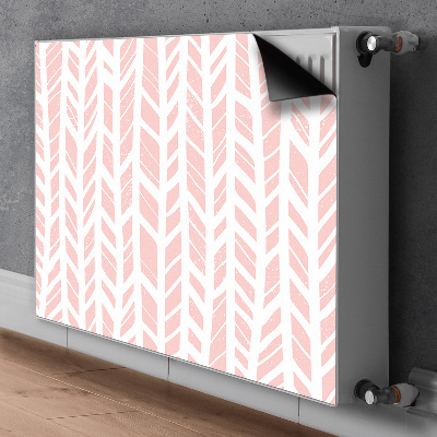 Magnet Heizkörperverkleidung Rosa fischgräten