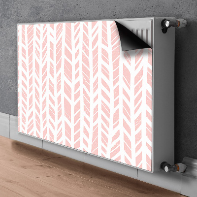 Magnet Heizkörperverkleidung Rosa fischgräten