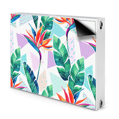 Magnet Heizkörperverkleidung Tropische flora