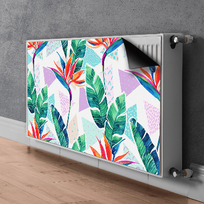 Magnet Heizkörperverkleidung Tropische flora