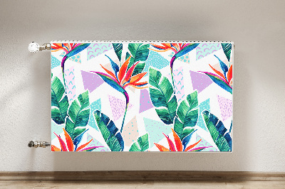 Magnet Heizkörperverkleidung Tropische flora