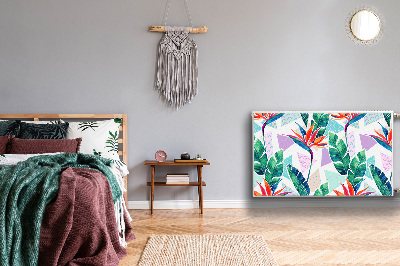 Magnet Heizkörperverkleidung Tropische flora