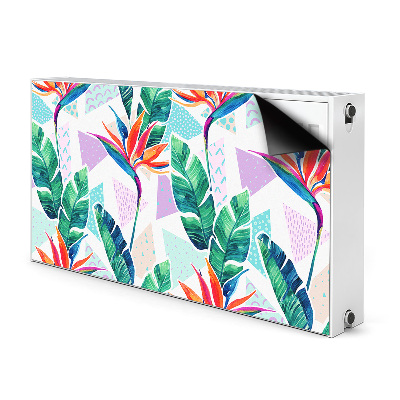 Magnet Heizkörperverkleidung Tropische flora