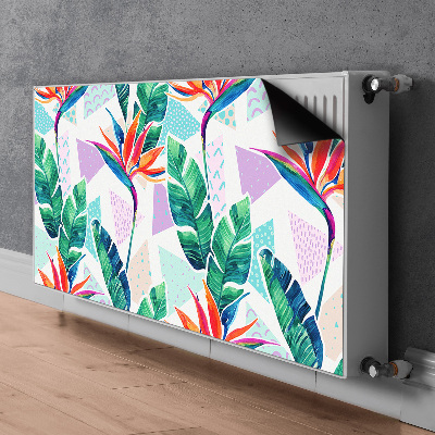 Magnet Heizkörperverkleidung Tropische flora