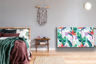 Magnet Heizkörperverkleidung Tropische flora
