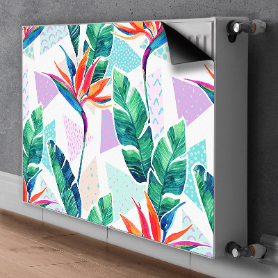 Magnet Heizkörperverkleidung Tropische flora