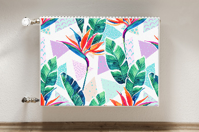 Magnet Heizkörperverkleidung Tropische flora
